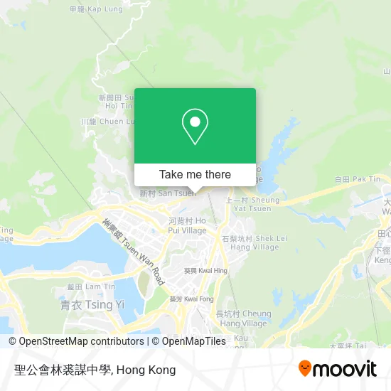聖公會林裘謀中學 map