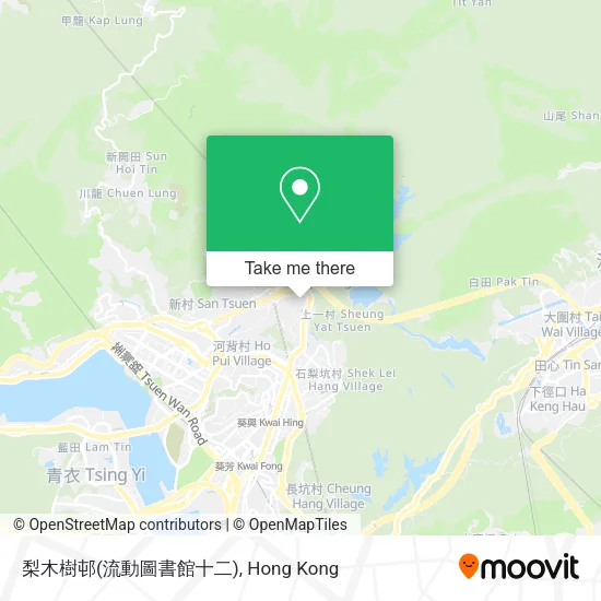 梨木樹邨(流動圖書館十二)地圖