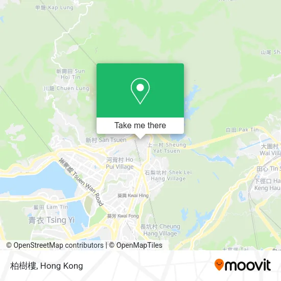 柏樹樓地圖