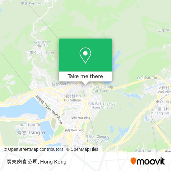 廣東肉食公司 map