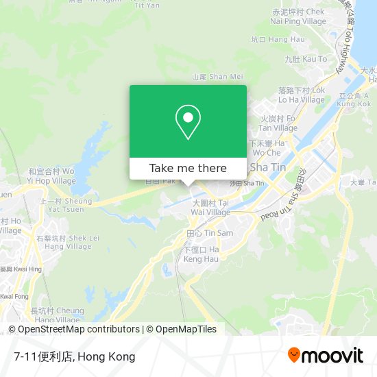 7-11便利店 map