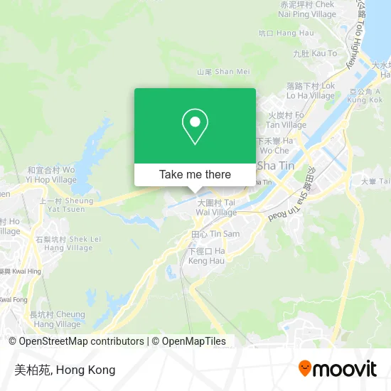 美柏苑 map