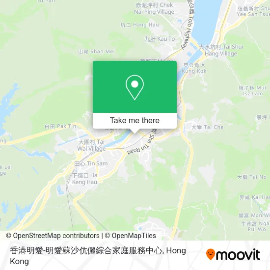 香港明愛-明愛蘇沙伉儷綜合家庭服務中心 map