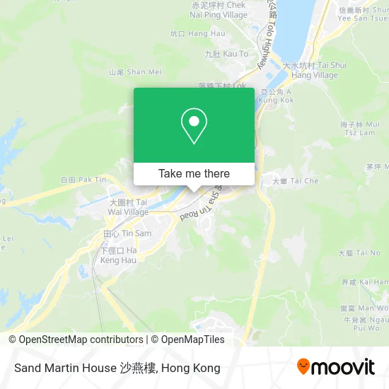 Sand Martin House 沙燕樓 map