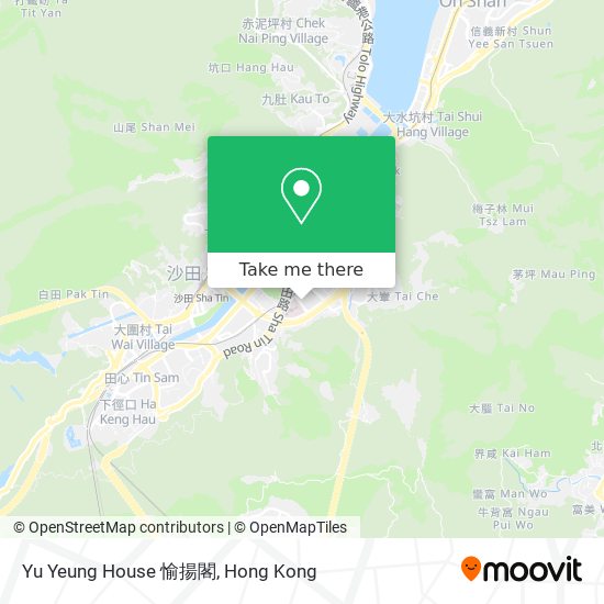 Yu Yeung House 愉揚閣地圖