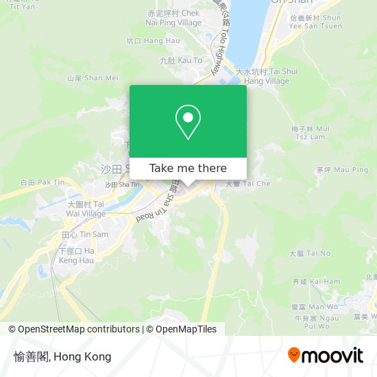 愉善閣 map