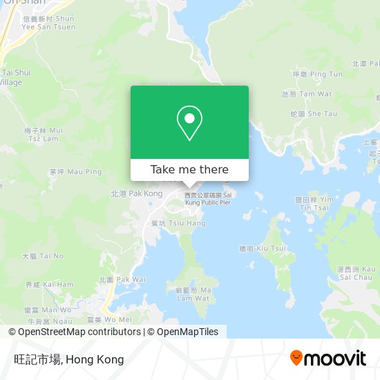 旺記市場 map