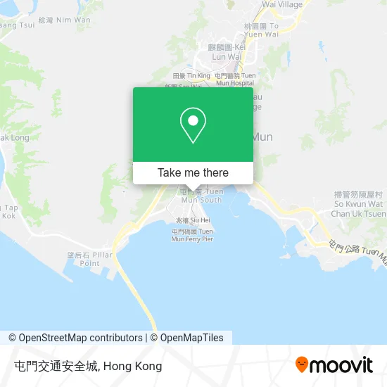 屯門交通安全城 map