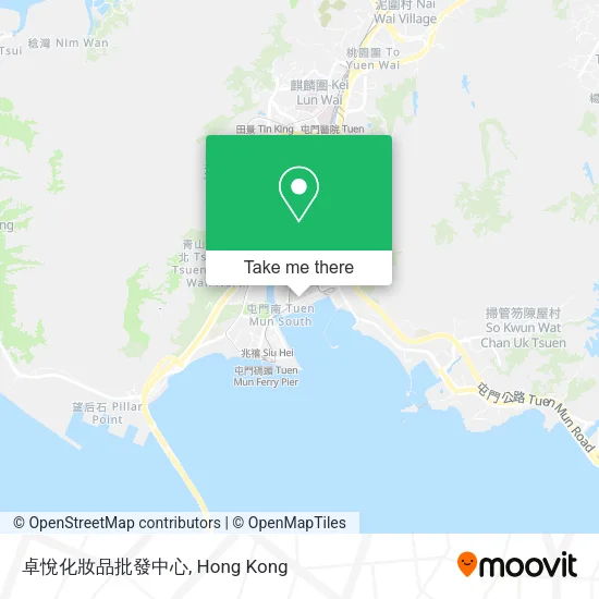 卓悅化妝品批發中心 map