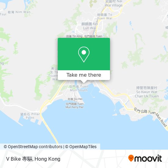 V Bike 專驅 map