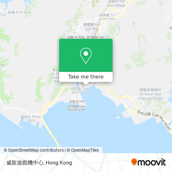 威龍遊戲機中心 map