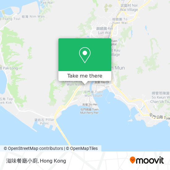 滋味餐廳小廚 map