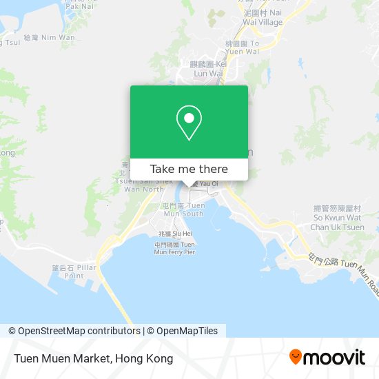 Tuen Muen Market map