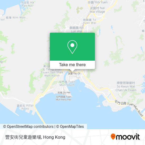 豐安街兒童遊樂場地圖