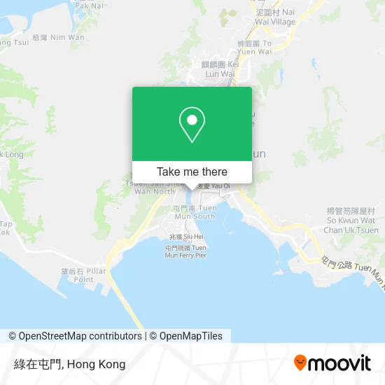 綠在屯門地圖
