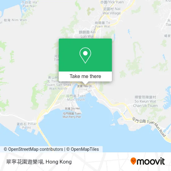 翠寧花園遊樂場地圖