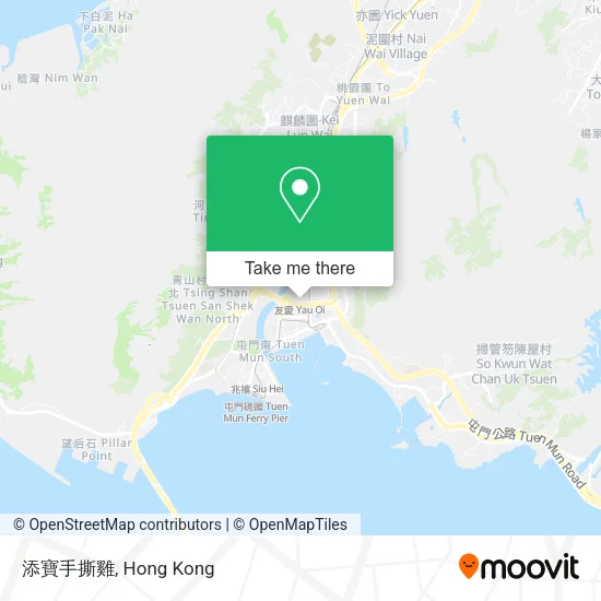 添寶手撕雞地圖