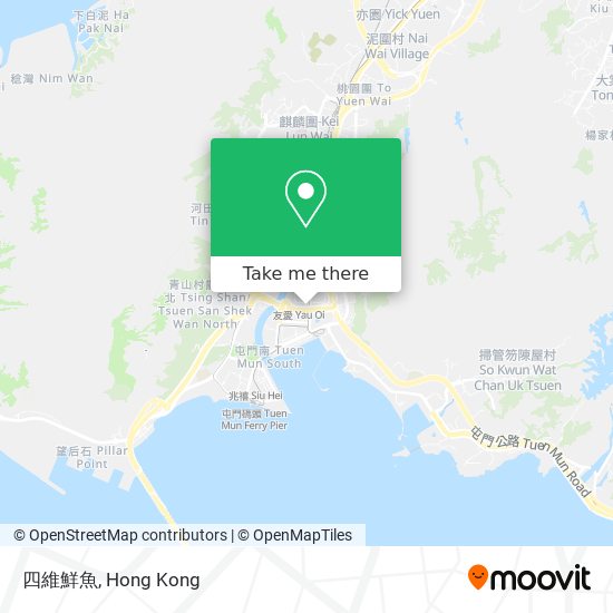 四維鮮魚 map