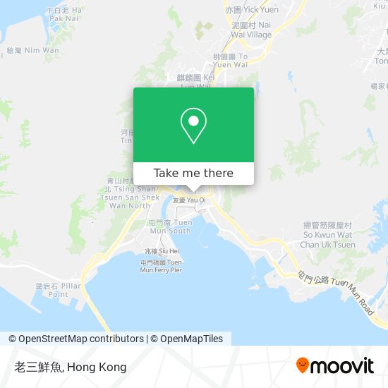 老三鮮魚 map