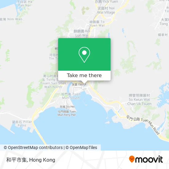 和平市集 map