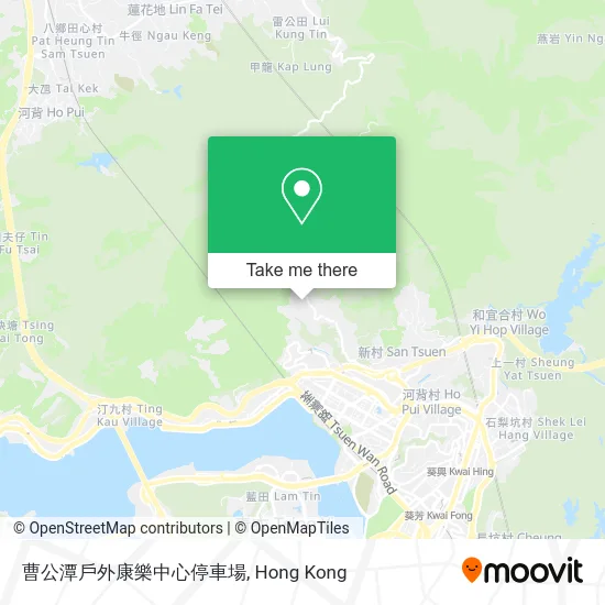曹公潭戶外康樂中心停車場 map