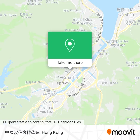 中國浸信會神學院 map