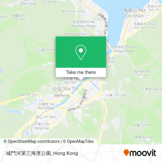 城門河第三海濱公園 map