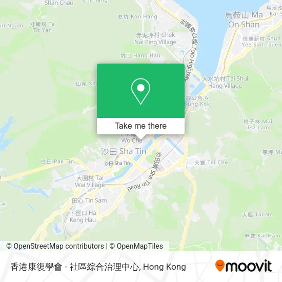 香港康復學會 - 社區綜合治理中心 map
