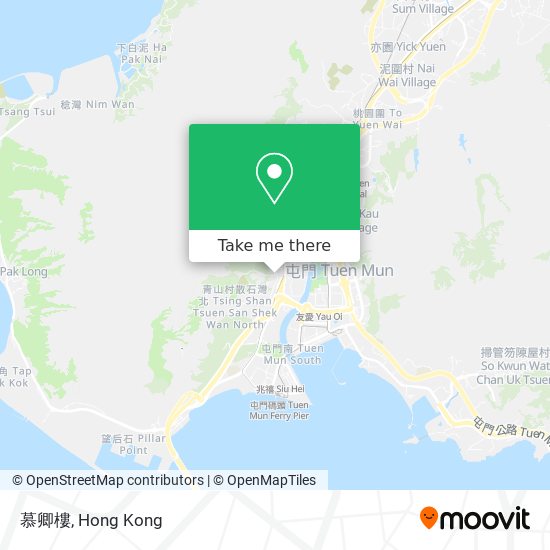 慕卿樓 map
