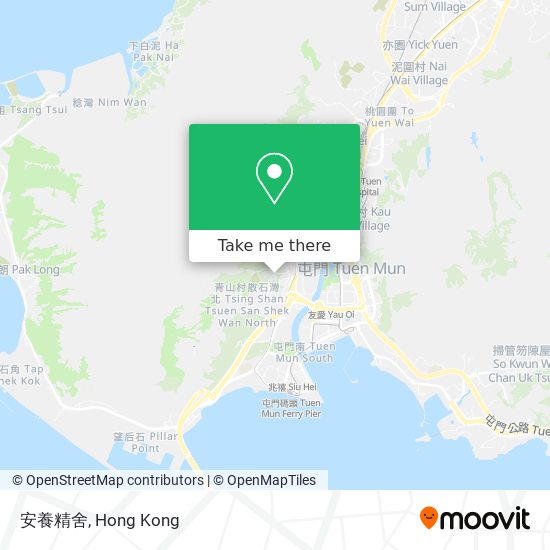 安養精舍 map