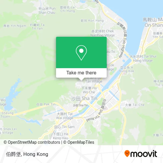 伯爵堡 map