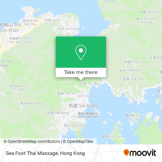 Sea Foot Thai Massage map