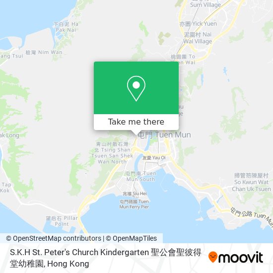 S.K.H St. Peter's Church Kindergarten 聖公會聖彼得堂幼稚園 map