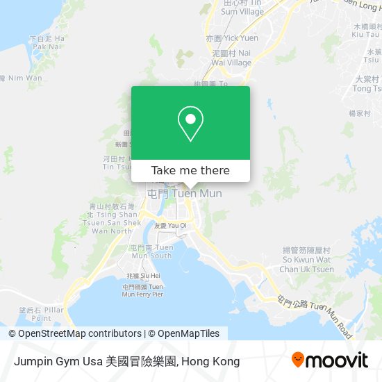 Jumpin Gym Usa 美國冒險樂園 map