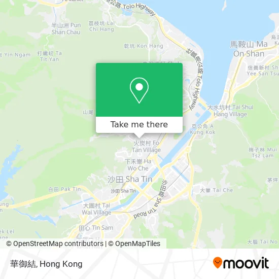 華御結地圖