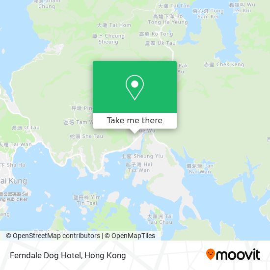 Ferndale Dog Hotel map