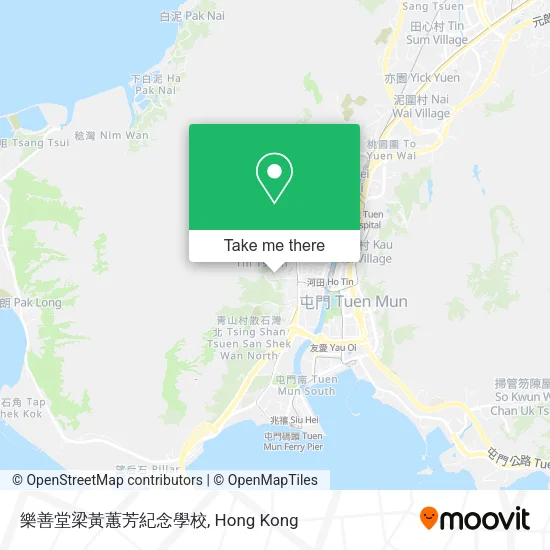樂善堂梁黃蕙芳紀念學校 map