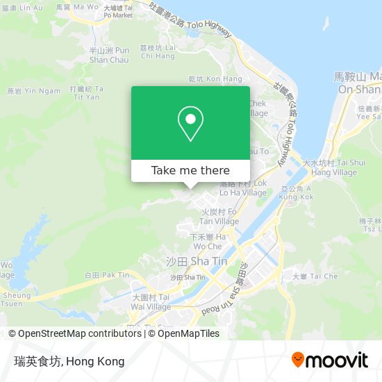 瑞英食坊 map