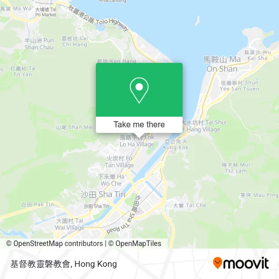 基督教靈磐教會 map