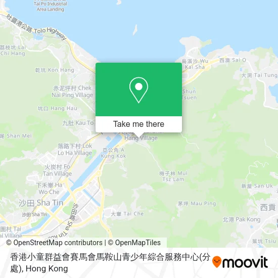 香港小童群益會賽馬會馬鞍山青少年綜合服務中心(分處) map