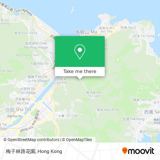 梅子林路花園 map