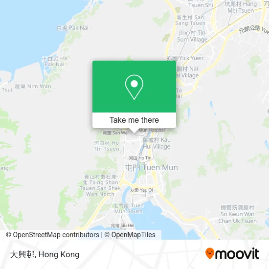 大興邨地圖