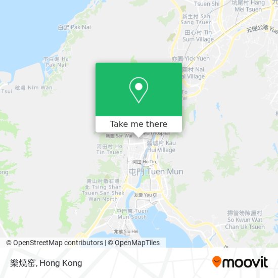 樂燒窑 map