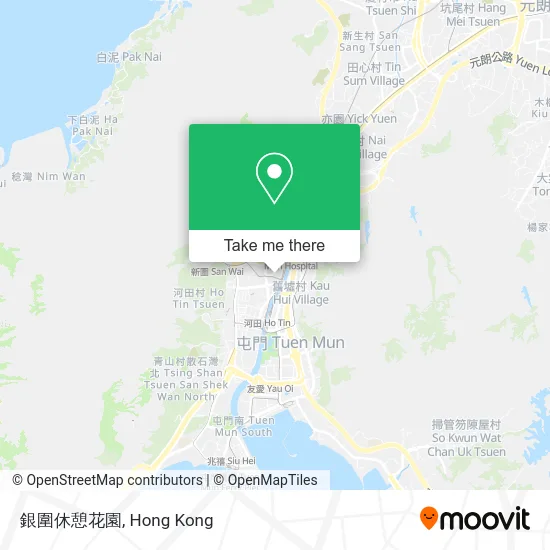 銀圍休憩花園 map