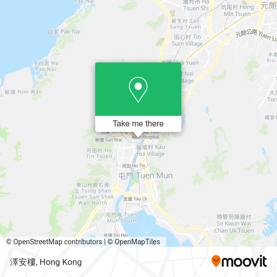 澤安樓地圖
