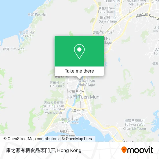 康之源有機食品專門店 map