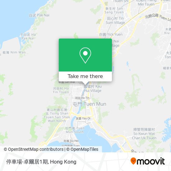 停車場-卓爾居1期 map