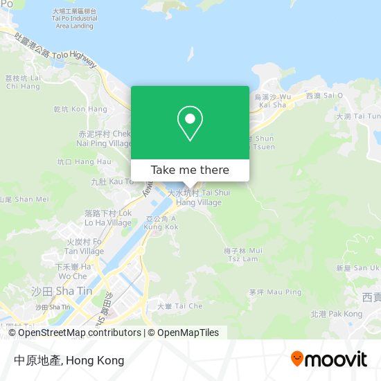 中原地產 map