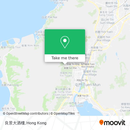 良景大酒樓 map