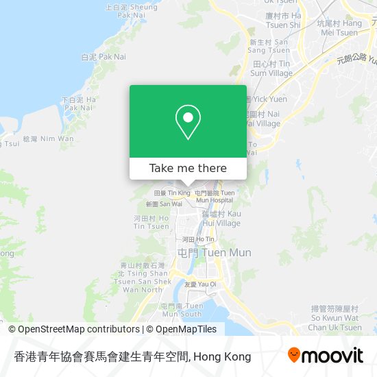 香港青年協會賽馬會建生青年空間 map